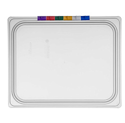 Крышка для гастроемкостей 1/2 полипропилен, прозрачная MGprof