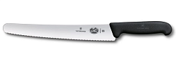 Нож кондитерский 26 см волнистое лезвие Fibrox VICTORINOX