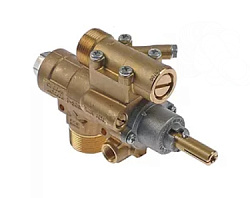 Кран газовый тип 23S/O МЖ 35 мм вход для газа M28x1,5