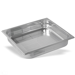 Гастроемкость перфорированная 2/3х40 мм 3,5 л нержавеющая сталь P.L. PROFF CUISINE  (91001100)