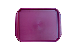 Поднос 36х27 см, вишневый поверхность классик (505) MGprof (1733)