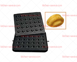 Форма для тарталеток в виде орешков DH Tartmatic Plate 23 KOCATEQ