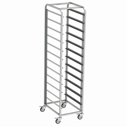 Тележка-шпилька 12 уровней 610х450х1700 мм для противней MGSTEEL