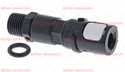 Фитинг шланговый прямой для печи (5021692)