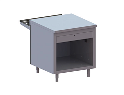 Прилавок нейтральный CHEF LINE LUN712O APACH