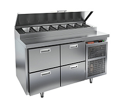 Стол для пиццы PZ1-22/GN (1/3H) HICOLD