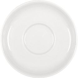 Блюдце «Бонн» фарфор 14 см белый BAUSCHER