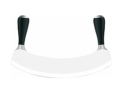 Нож для шинковки 260 мм двойной полукруглый PINTINOX (741000EB)