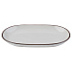 Блюдо овальное 37см Modest Brown ID Fine