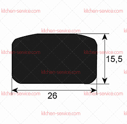 Уплотнитель варочного котла для FIREX (10600300)
