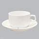 Пара чайная 180 мл белая фарфор Stackable P.L. PROFF CUISINE (F3653.3654)