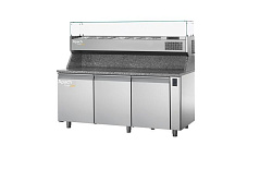 Стол для пиццы CHEF LINE LTPZ111TURD38 (без агрегата) APACH
