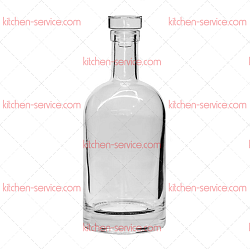 Бутылка графин 200 мл Bottle пробкой P.L. PROFF CUISINE