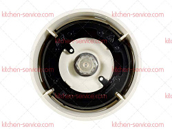 Основание стакана с ножом (кремовое) для KSB555 KitchenAid (КитченЭйд) (W10500389)