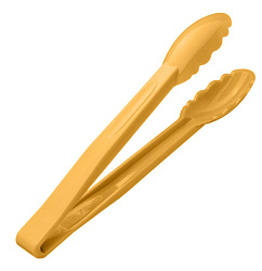 Щипцы универсальные 24 см желтые поликарбонат до +120 C MGprof (1724)