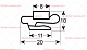 Уплотнитель изоляционный для HORECA-SELECT (A1.1.C.C21.17)