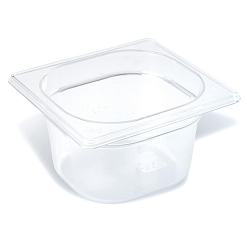 Гастроемкость 1/6х100 мм 1,6 л поликарбонат P.L. PROFF CUISINE (JD-P1610)