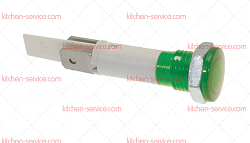 Лампочка индикаторная зеленая для печи (3221530)