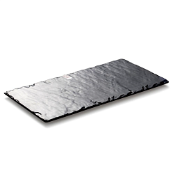 Блюдо 46x21x2 см прямоугольное Black пластик меламин  P.L. PROFF CUISINE (M418092-MS)