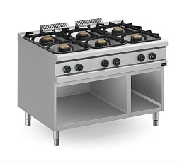 Плита газовая 6-ти конфорочная COOK LINE APRG-129P/PL APACH