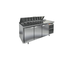 Стол холодильный островной для салатов SL1-111GN (1/3) О HICOLD