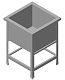 Ванна моечная T&T вмс-э/1-7/7 ITERMA