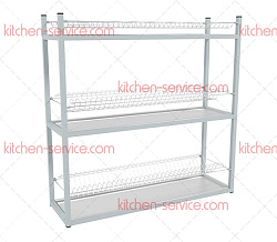 Стеллаж для тарелок и стаканов ЭКОНОМ СКТСК-21КЭ ПИЩЕВЫЕ ТЕХНОЛОГИИ