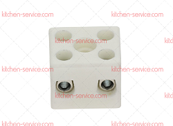 Колодка керамическая двухполюсная для печи (3247006)