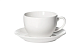 Пара чайная белый фарфор 350 мл KUNSTWERK (P7060311/9902223)