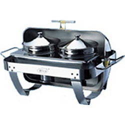 Мармит для первых блюд с крышкой Roll Top ZC302 STARFOOD