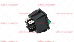 Переключатель зеленый двухполюсный для печи (3319533)