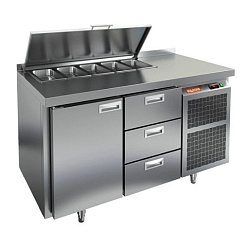 Стол холодильный для салатов SL1-13GN (1/3) HICOLD