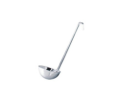 Половник 0,470 л ручка 32 см, цельнотянутая нержавейка MGSTEEL (LOP16)