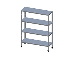 Стеллаж кухонный СТК - 800/600-ЮТ ТЕХНОЛОГИИ ЮГА