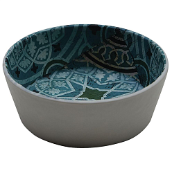 Салатник 340 мл круглый Damask Blue пластик меламин P.L. PROFF CUISINE (JW14005-TAI)