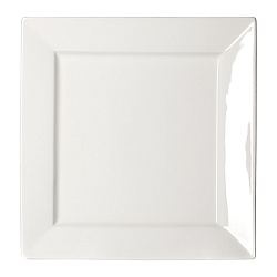 Тарелка квадратная 27х27см фарфор «Кунстверк» KUNSTWERK