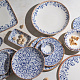 Тарелка 17см Venecia Navy ID Fine