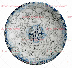 Тарелка плоская Corendon Blue Blanc декор 2 KUTAHYA (BNTS30DU891310)