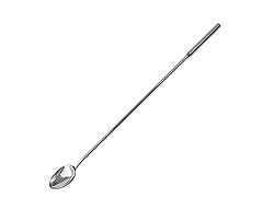 Ложка барменская с утяжеленной ручкой, овал, 31 см, нержавеющая сталь MGSTEEL