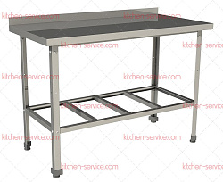 Стол производственный СП-18/8-БР-ЭЦ RESTOINOX
