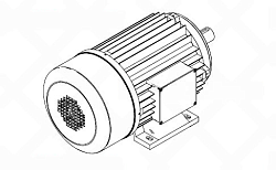 Двигатель для мясорубки KT (LM130A030)