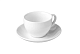 Пара чайная белый фарфор 200 мл KUNSTWERK (P7060308/9904102)