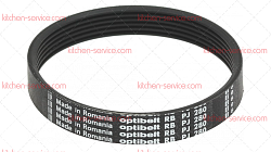 Ремень поликлиновой J 280 H14 5 ручьев для ELECTROLUX (487223396)