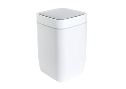 Ведро для мусора сенсорное JAH-6811 8 л (квадратное, белое) FOODATLAS