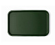 Поднос 52,5х32,5 см темно-зеленый поверхность шагрень (414) MGprof (1737)