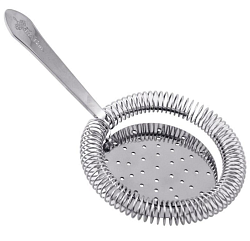 Стрейнер барный 10,5 см, тонкая ручка, нержавеющая сталь THE BARS