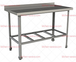 Стол производственный СП-8/7-БР-ЭЦ RESTOINOX