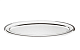 Поднос овальный для рыбы 74x29 см PADERNO (66345-74)