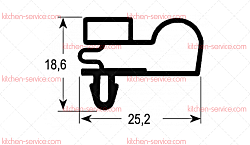 Уплотнение 565*685 для DESMON (H25-0160)