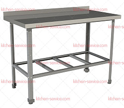Стол производственный СП-6/7-БР-ЭК (с бортом) RESTOINOX